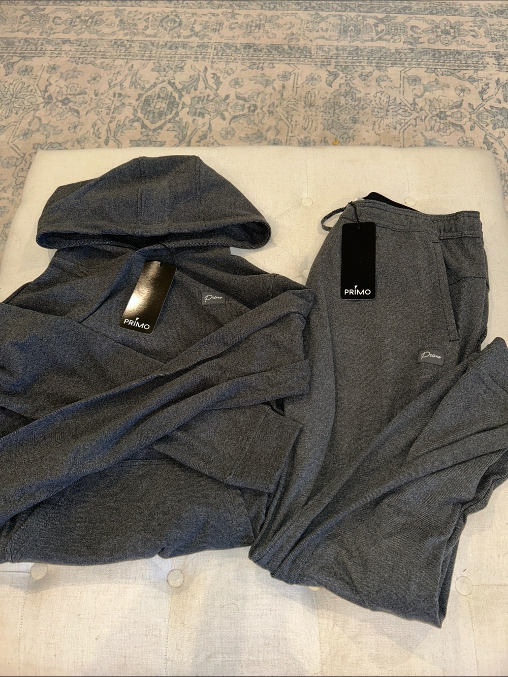 PRIMO Men’s Dark Gray Matching Jogger Set